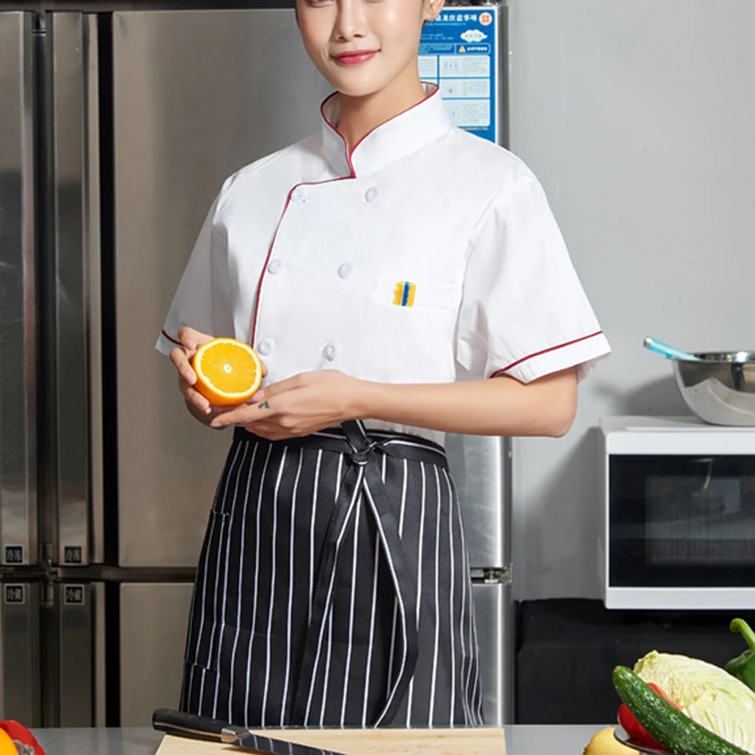 Men Women Chef Jacket White Breathable Restaurant Kitchen Wear Food Service Cook Bakery Chef Master Tops Shirt Clothing
Men Women Chef Jacket White Breathable Restaurant Kitchen Wear Food Service Cook Bakery Chef Master Tops Shirt Clothing