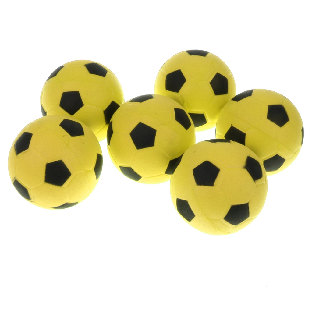 12pcs/set EVA Foam Bouncy Football Balls Kids Party Indoor Sports Toys 2.4" 
12pcs/set EVA Foam Bouncy Football Balls Kids Party Indoor Sports Toys 2.4"