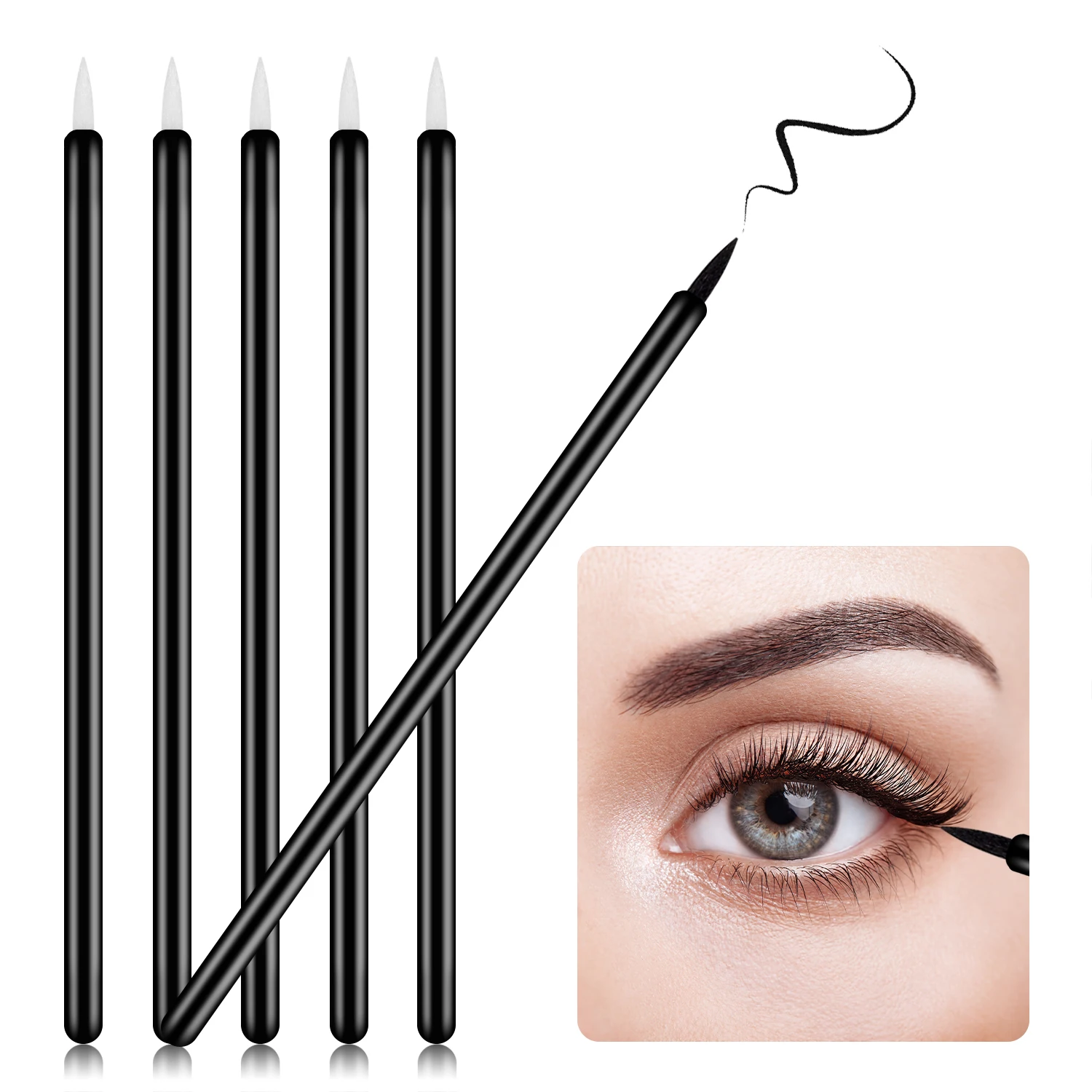 100pcs/lot Disposable Lip Brush Eyelash Eyeliner Makeup Brushes Wand Applicator Cosmetics Eyeshadow Gloss Makeup Brush Tools
100pcs/lot Disposable Lip Brush Eyelash Eyeliner Makeup Brushes Wand Applicator Cosmetics Eyeshadow Gloss Makeup Brush Tools