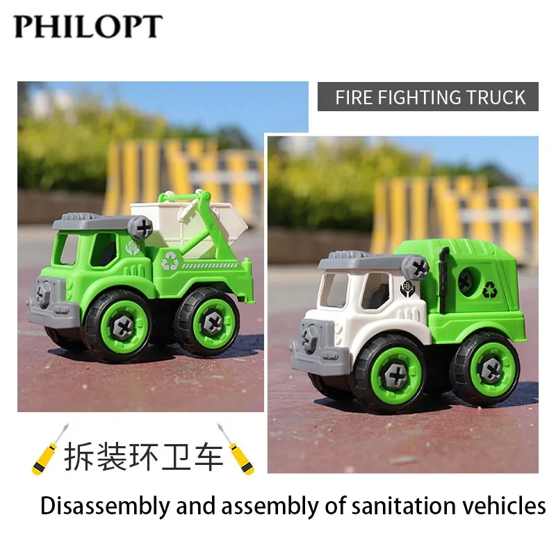 DIY Disassembly Engineering Car Building Block Educational Children Puzzle Toys For Kids Nut Assembly Vehicle Excavator Boys Toy
DIY Disassembly Engineering Car Building Block Educational Children Puzzle Toys For Kids Nut Assembly Vehicle Excavator Boys Toy