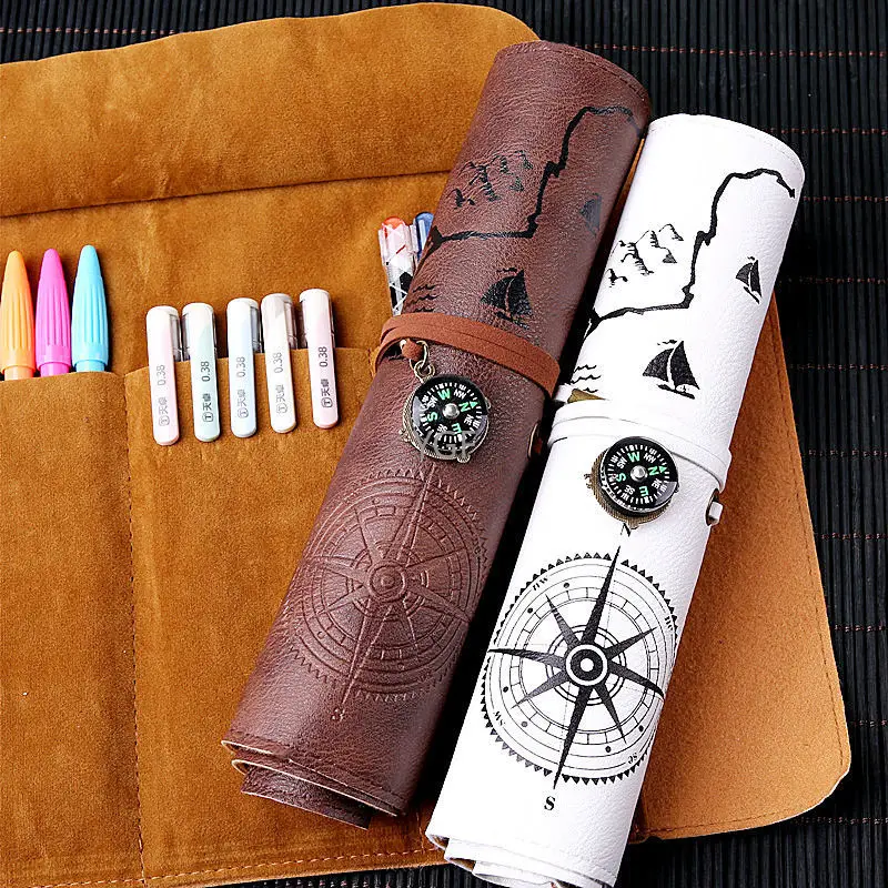 Korean stationery box student pen curtain boys and girls volume pencil case retro coffee color simple large-capacity pencil case
Korean stationery box student pen curtain boys and girls volume pencil case retro coffee color simple large-capacity pencil case