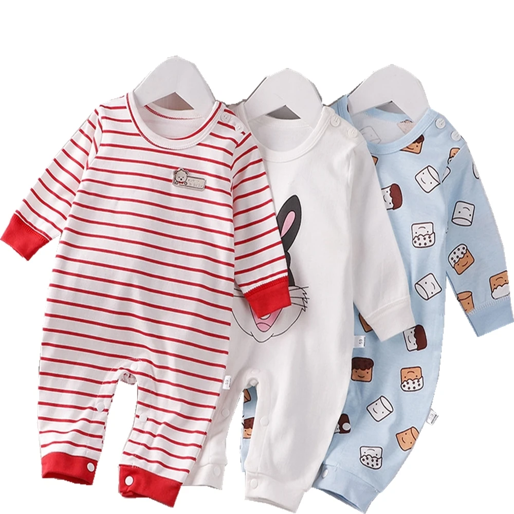 Baby Cotton Long Sleeved Body Clothing Girl Baby Boy Baby Newborn Baby Conjoined Pajamas Autumn Dress Pure Cotton
Baby Cotton Long Sleeved Body Clothing Girl Baby Boy Baby Newborn Baby Conjoined Pajamas Autumn Dress Pure Cotton