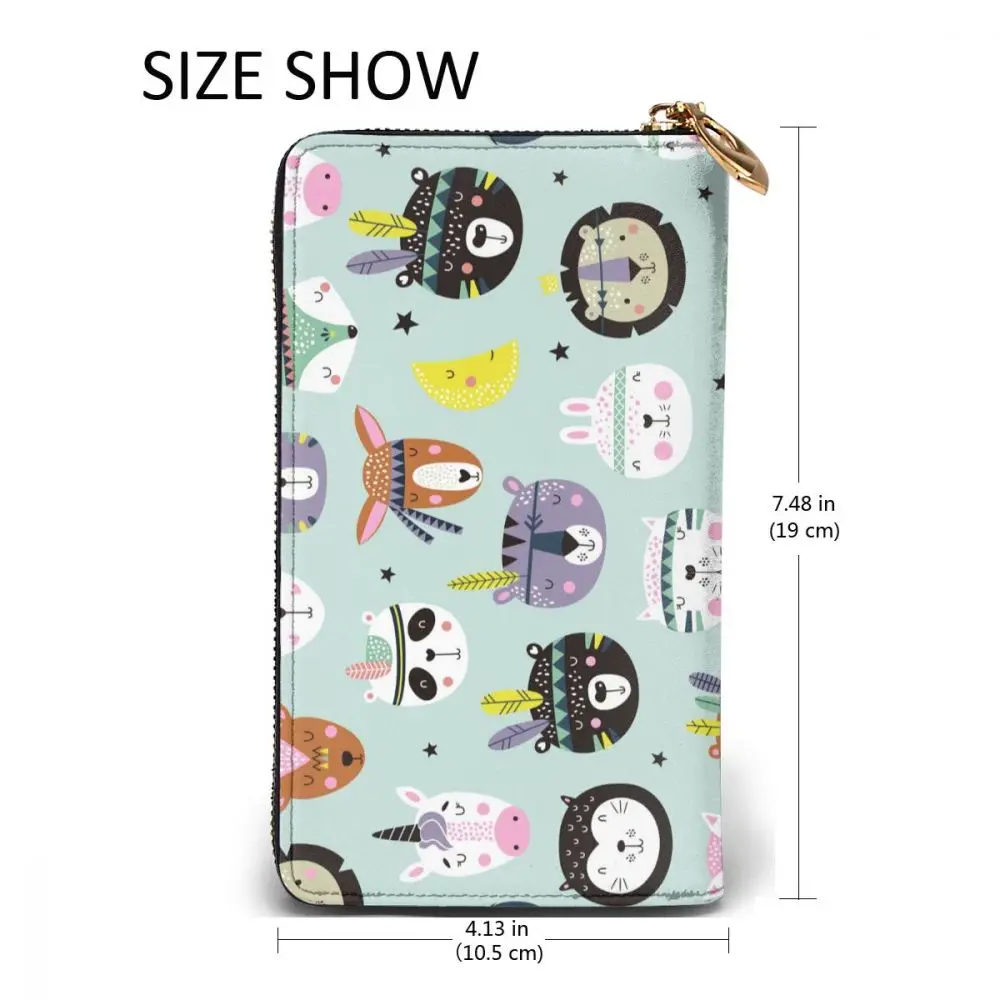 2021 Leather Wallet Long Boho Style Cartoon Animals Multiple Cards Holder Clutch Female Male Purse Standard Wallet
2021 Leather Wallet Long Boho Style Cartoon Animals Multiple Cards Holder Clutch Female Male Purse Standard Wallet