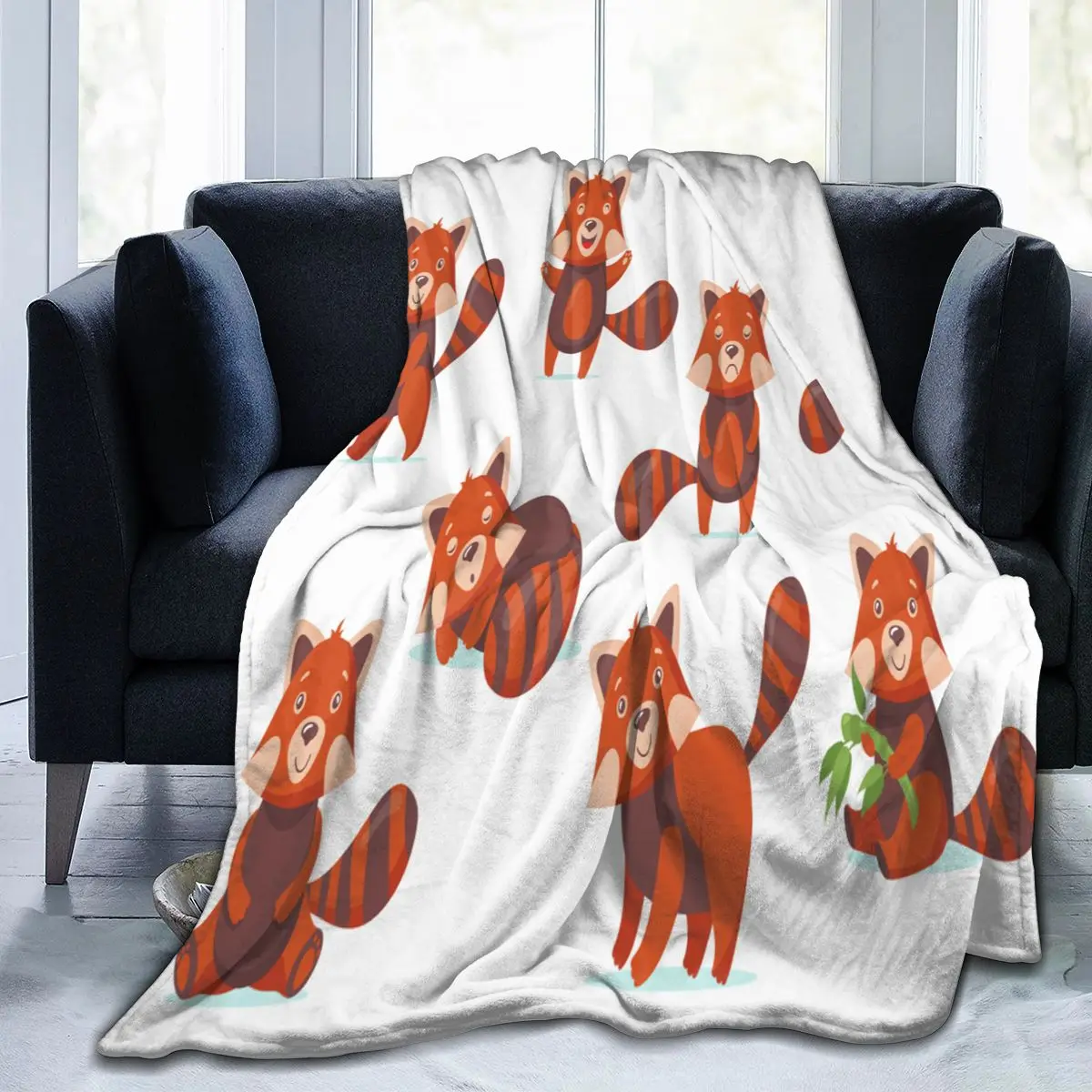 Soft Warm Fleece Blanket Funny Raccoon Winter Sofa Plaid Throw 3 Size Light Thin Mechanical Wash Flannel Blankets
Soft Warm Fleece Blanket Funny Raccoon Winter Sofa Plaid Throw 3 Size Light Thin Mechanical Wash Flannel Blankets