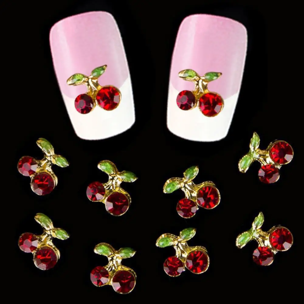 80% Hot Sale 10 Pcs Shiny 3D Cherry Shape Nail Art Rhinestone Studs Glitters Charms Lay Gifts
80% Hot Sale 10 Pcs Shiny 3D Cherry Shape Nail Art Rhinestone Studs Glitters Charms Lay Gifts