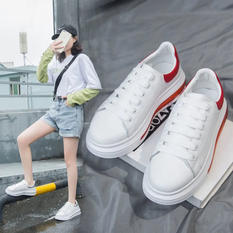 New Round Toe Design Shoes Breathable Walking Spring Summer Ladies Sneakers Thick Bottom Trendy Shoes
New Round Toe Design Shoes Breathable Walking Spring Summer Ladies Sneakers Thick Bottom Trendy Shoes