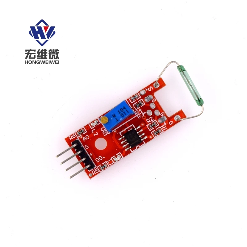 

KY-025 Reed Sensor Module Magnetron Module Large Magnetic Reed Switch MagSwitch for Arduino 37 In 1 Kit Electronics Accessories
