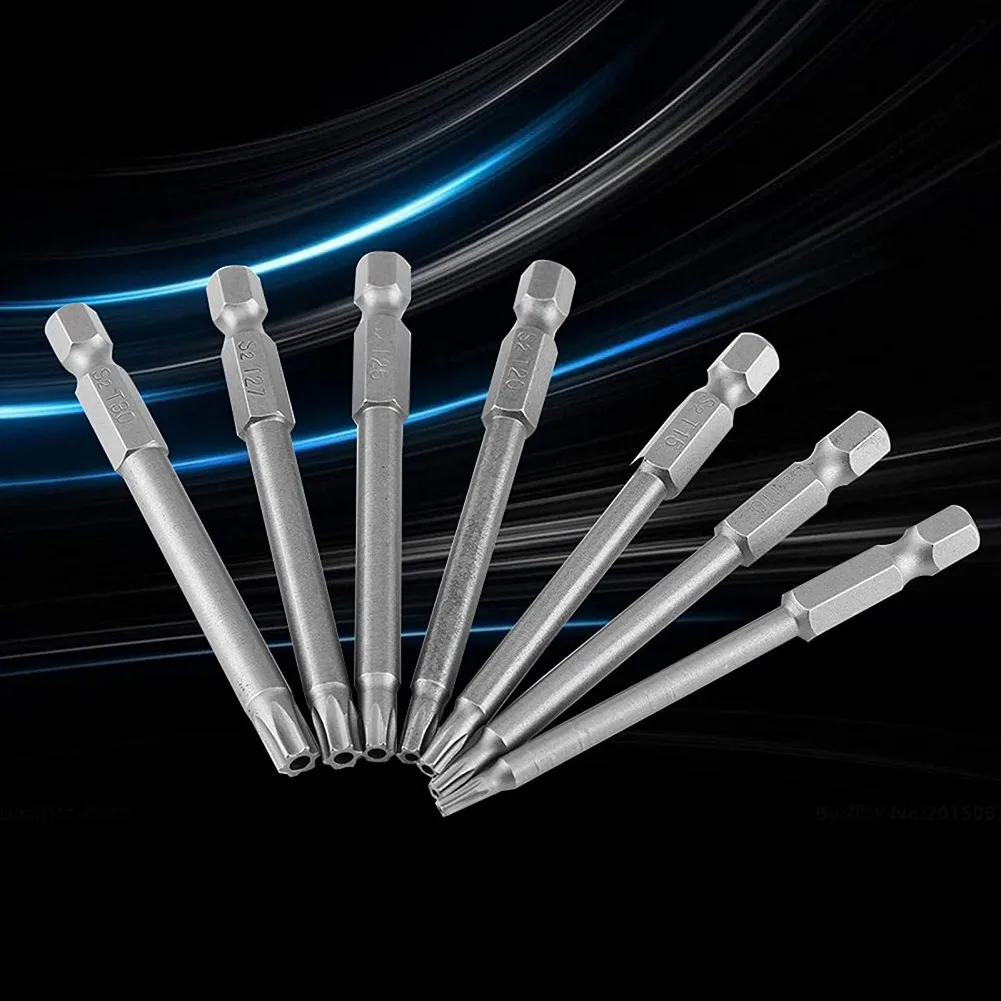 Стандартная звездообразная отвертка, набор сверл Torx 100 мм/4 дюйма, шестигранная ручка
Стандартная звездообразная отвертка, набор сверл Torx 100 мм/4 дюйма, шестигранная ручка