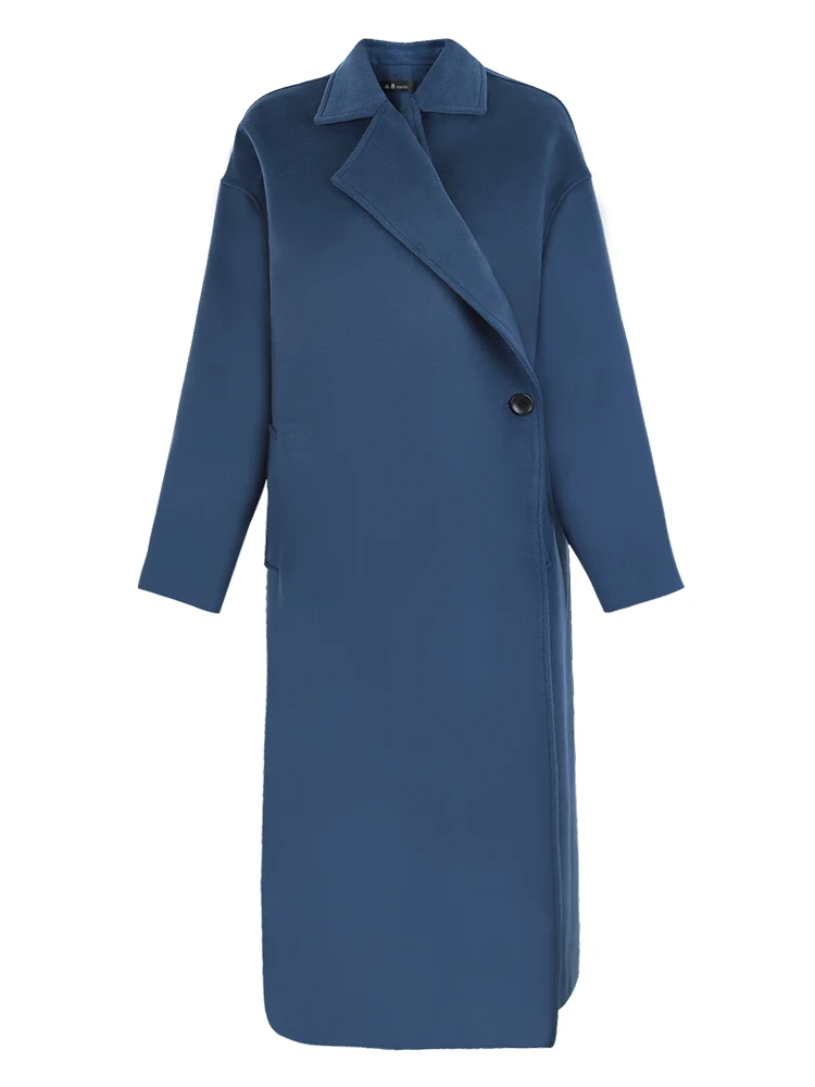 High Quality Wool Coat Women Trench Autumn Blend Korean Fashion Wool Coat Long Blue Plaszcze Damskie Women Clothing DE50MN
High Quality Wool Coat Women Trench Autumn Blend Korean Fashion Wool Coat Long Blue Plaszcze Damskie Women Clothing DE50MN