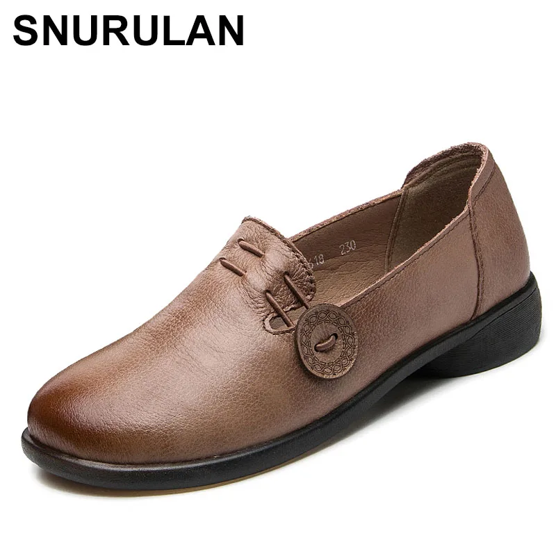 SNURULAN 2020 Women Flats Handmade Spring Autumn Genuine Leather Ladies Shoe Flats Women Soft Leather Retro Shoe
SNURULAN 2020 Women Flats Handmade Spring Autumn Genuine Leather Ladies Shoe Flats Women Soft Leather Retro Shoe