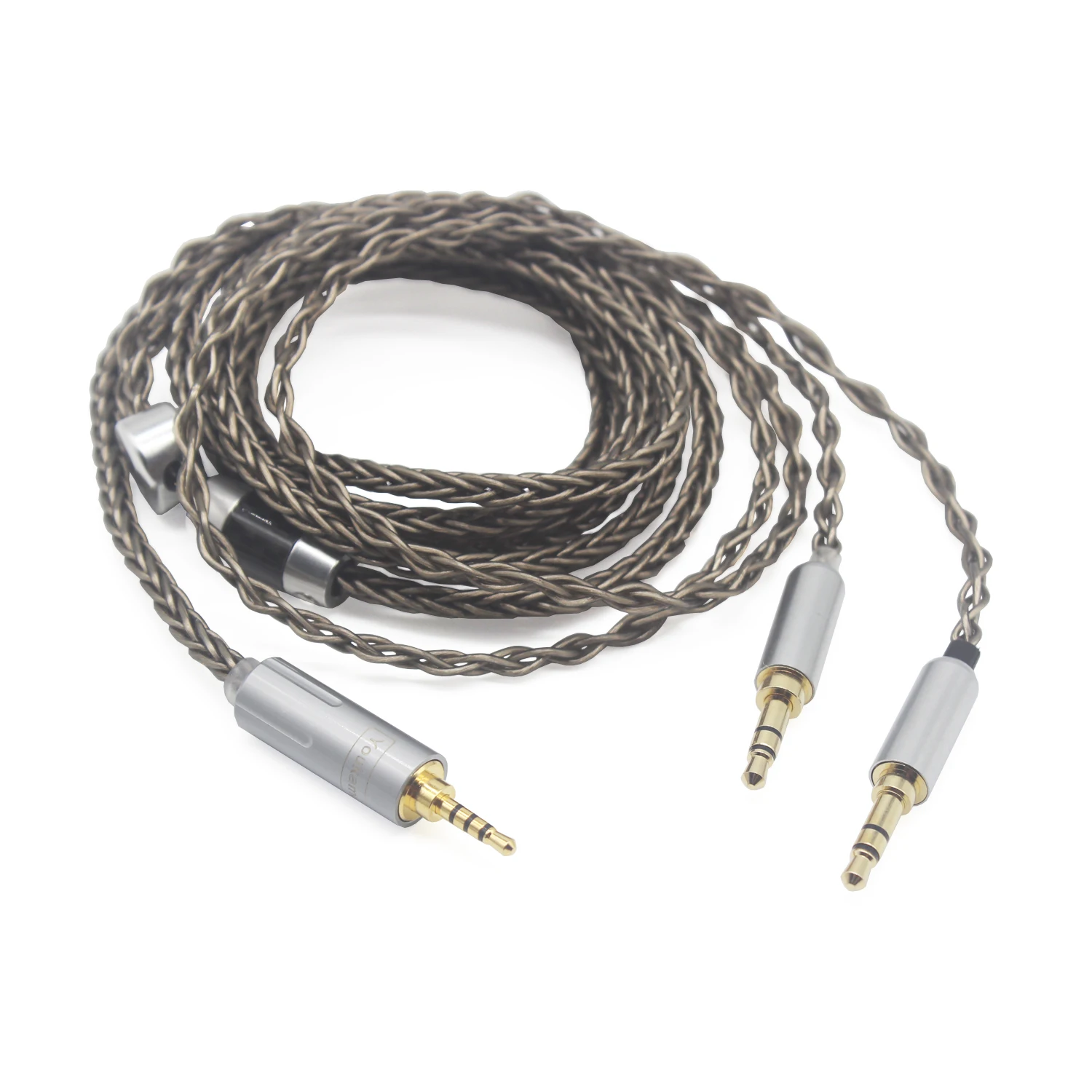 Youkamoo 2.5mm Balanced Headphones Cable Compatible for Hifiman HE4XX, HE-400i 8 Core Braided Silver Plated Replacement Cable
Youkamoo 2.5mm Balanced Headphones Cable Compatible for Hifiman HE4XX, HE-400i 8 Core Braided Silver Plated Replacement Cable