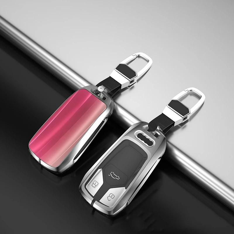 Aluminum Alloy Color-Changing Glass Car Remote Key Case For Audi A6 A4 A4L A5 A7 A8 Q5 Q7 S7 S8 TT Key Bags Keychain Protect Set
Aluminum Alloy Color-Changing Glass Car Remote Key Case For Audi A6 A4 A4L A5 A7 A8 Q5 Q7 S7 S8 TT Key Bags Keychain Protect Set