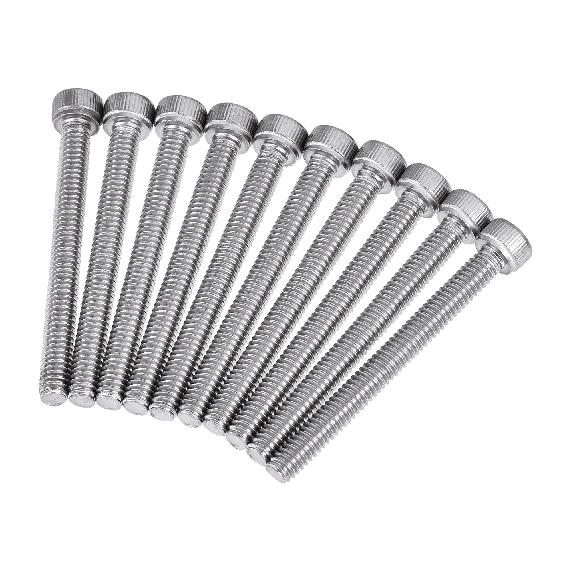 Uxcell #8-32x1-5/8" Hex Socket Head Cap Screw Bolts 304 Stainless Steel Polished 25pcs
Uxcell #8-32x1-5/8" Hex Socket Head Cap Screw Bolts 304 Stainless Steel Polished 25pcs