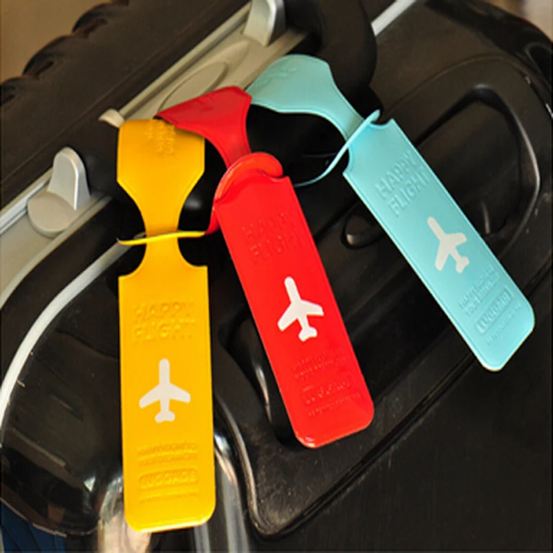 Travel Luggage Label Straps PVC Cute Suitcase ID Name Address Identify Tags Luggage Tags Airplane Travel Accessories
Travel Luggage Label Straps PVC Cute Suitcase ID Name Address Identify Tags Luggage Tags Airplane Travel Accessories