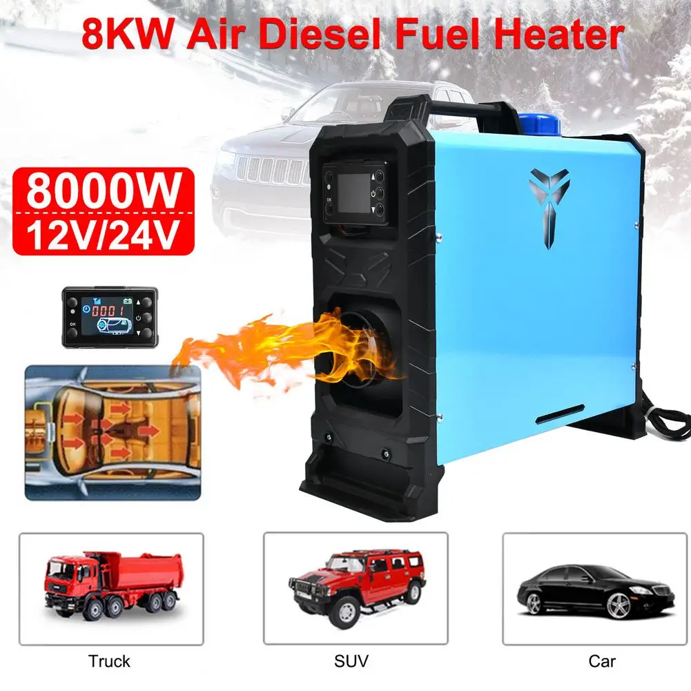 

Car Heater All In One 8KW 12V/24V Air Diesels Parking Heater Low Fuel Consumption Heater For Trucks Motor-Homes Boats Bus