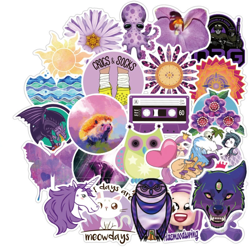 70 Pcs/set Cartoon Purple Decorative Girl Stickers for DIY Suitcase Skateboard Laptop Cute Sticker Children's Toys Cartoon Decal
70 Pcs/set Cartoon Purple Decorative Girl Stickers for DIY Suitcase Skateboard Laptop Cute Sticker Children's Toys Cartoon Decal