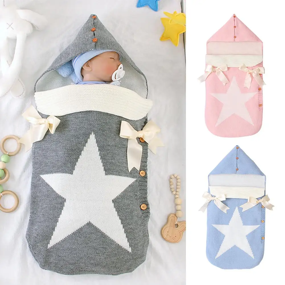 Baby Swaddle Blanket Wrap Newborn Sleeping Bag Warm Knitted Fleece Stroller Wrap Infant SwaddleWrap For Unisex Baby Shower Gift
Baby Swaddle Blanket Wrap Newborn Sleeping Bag Warm Knitted Fleece Stroller Wrap Infant SwaddleWrap For Unisex Baby Shower Gift
