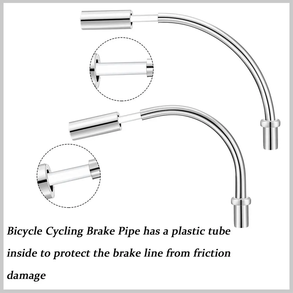 8 Set Bike Brake Noodle Cable Metal Bicycle V Brake Pipe Kit Replacement With Rubber Boots For Mountain Bike Bicycle Accessories
8 Set Bike Brake Noodle Cable Metal Bicycle V Brake Pipe Kit Replacement With Rubber Boots For Mountain Bike Bicycle Accessories