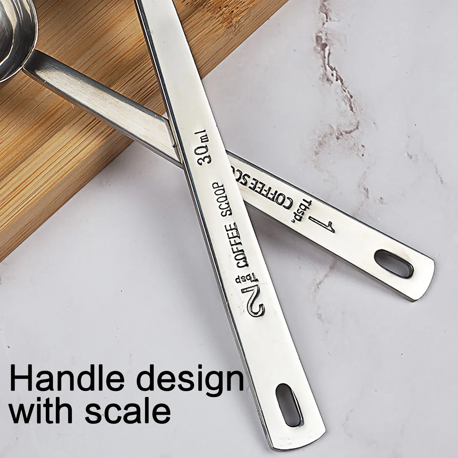 Coffee Scoop 15ml 2/4Pcs Stainless Steel Measuring Spoon Silver Coffee Spoon Milk Powder Measure Spoon Tea Coffee Accessories #M
Coffee Scoop 15ml 2/4Pcs Stainless Steel Measuring Spoon Silver Coffee Spoon Milk Powder Measure Spoon Tea Coffee Accessories #M