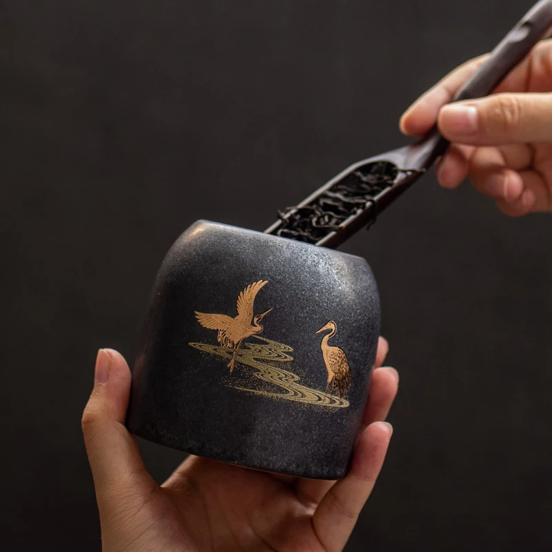 Retro Tea Caddy Ceramics Puer Tea Tea Storage Box Tea Jar Candy Jar Container Tea Accessories for Home Use Small Storage Chests
Retro Tea Caddy Ceramics Puer Tea Tea Storage Box Tea Jar Candy Jar Container Tea Accessories for Home Use Small Storage Chests