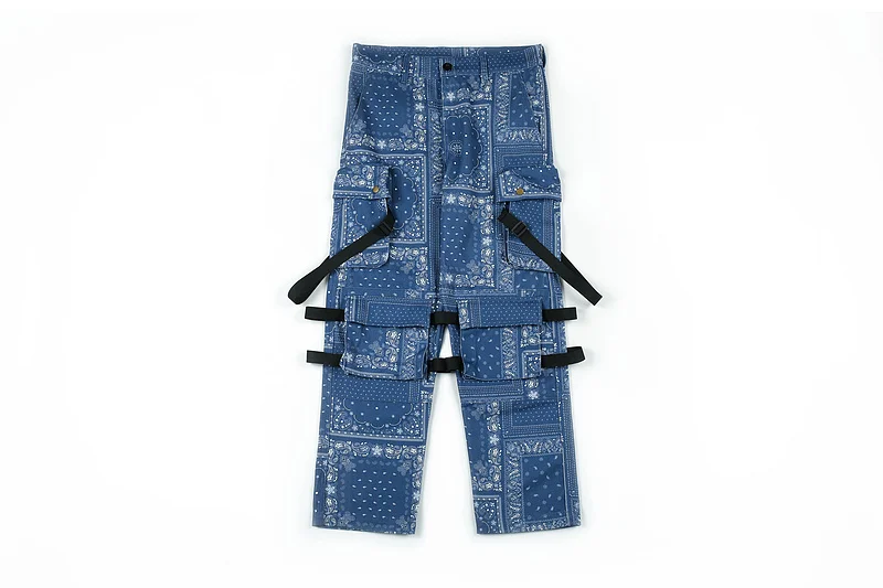 2020 New Arrivals Paisley Print Multi-pocket Cargo Pants Men Women Couple Ribbon Pants Hip-Hop High Street Jeans Men
2020 New Arrivals Paisley Print Multi-pocket Cargo Pants Men Women Couple Ribbon Pants Hip-Hop High Street Jeans Men