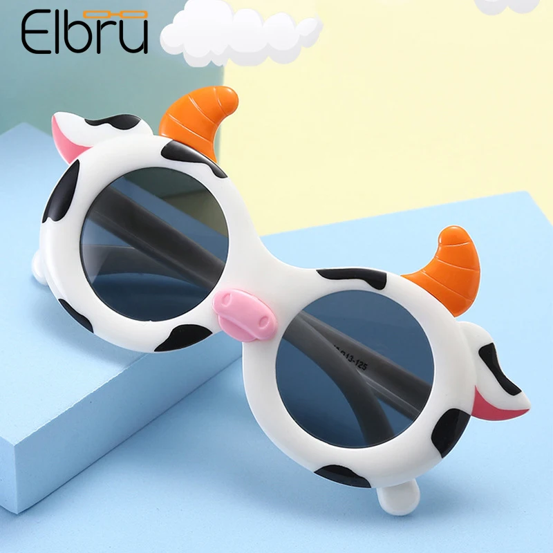 Elbru Baby Fashion Cute Cartoon Cows Sunglasses Boys Girls Silicone Sunshades Children Colorful Eyewear Clear UV400 Sun Glasses
Elbru Baby Fashion Cute Cartoon Cows Sunglasses Boys Girls Silicone Sunshades Children Colorful Eyewear Clear UV400 Sun Glasses