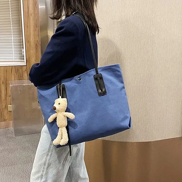 Large capacity bag female 2020 new Korean fashion casual Joker shoulder bag foreign canvas slung Tote
Large capacity bag female 2020 new Korean fashion casual Joker shoulder bag foreign canvas slung Tote