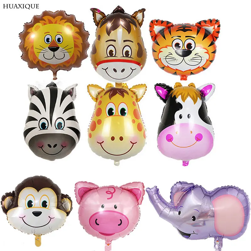 Jungle Animal Air Helium Balloons Kids Birthday Party Tiger Lion Monkey Cow Foil Ballon Baby Shower Zoo Theme Supplies Toys
Jungle Animal Air Helium Balloons Kids Birthday Party Tiger Lion Monkey Cow Foil Ballon Baby Shower Zoo Theme Supplies Toys