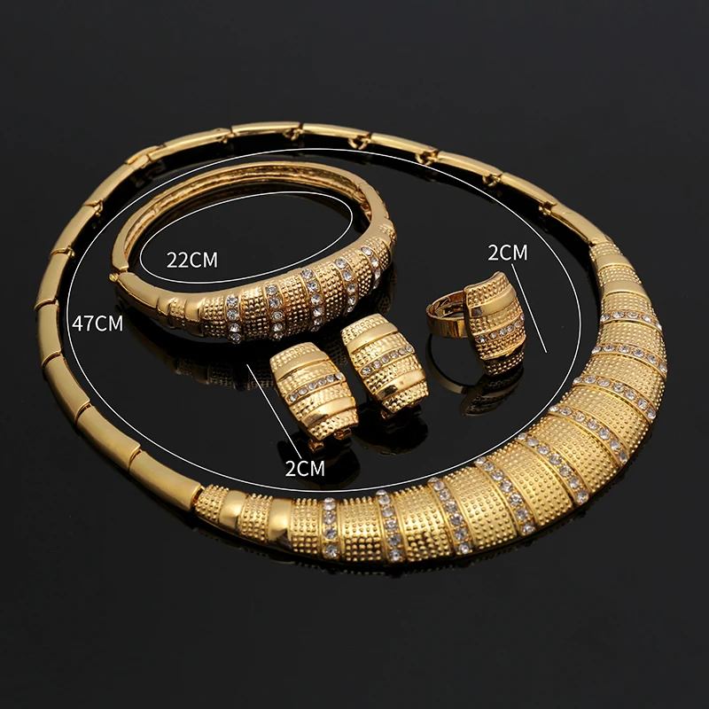 Longqu Exquisite Dubai gold designer Jewelry set 2020 Nigerian Wedding African Beads bridal jewelry set wholesale Joyera
Longqu Exquisite Dubai gold designer Jewelry set 2020 Nigerian Wedding African Beads bridal jewelry set wholesale Joyera
