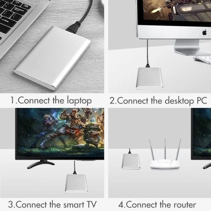 USB3.0 Mini Solid State Drive High Speed Stainless Steel Coverl External SSD 500G/1TB/2TB
USB3.0 Mini Solid State Drive High Speed Stainless Steel Coverl External SSD 500G/1TB/2TB