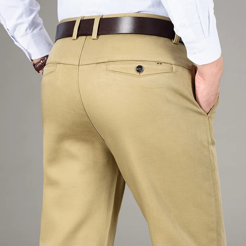 SHAN BAO luxury high-quality super thick fleece warm men's straight slim business casual pants winter brand clothing trousers
SHAN BAO luxury high-quality super thick fleece warm men's straight slim business casual pants winter brand clothing trousers