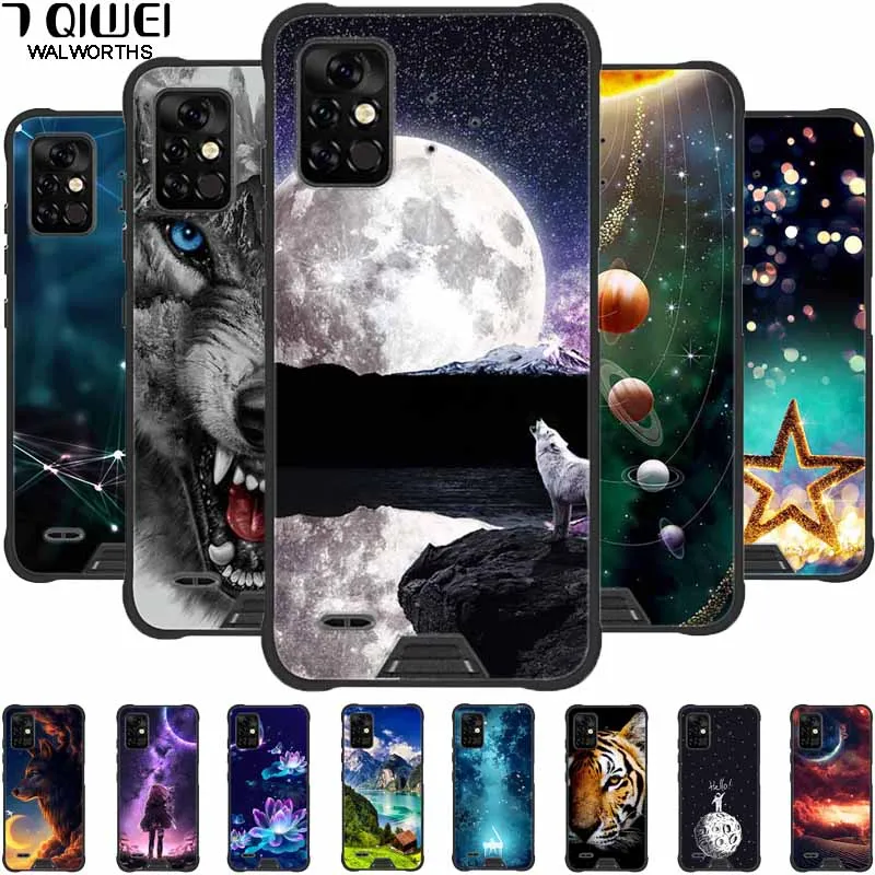 Окрашенный чехол для Umidigi Bison X10 Pro Чехол Силиконовый Бампер Мягкий ТПУ s задняя