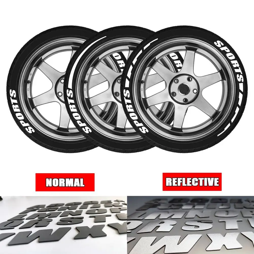 8Pcs Auto Tire Decal 3D Car Tire Reflective Stickers Tire Letters Sticker Car Wheel Rim Rubber Stickers Personalize Car Styling
8Pcs Auto Tire Decal 3D Car Tire Reflective Stickers Tire Letters Sticker Car Wheel Rim Rubber Stickers Personalize Car Styling