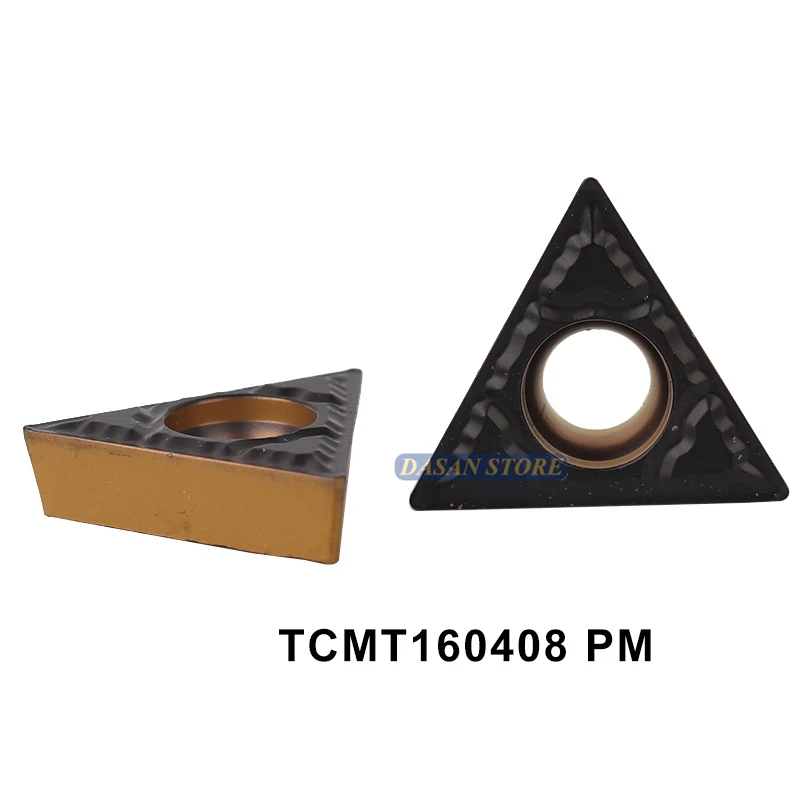 TCMT16T304 PM TCMT 16T308 Carbide Inserts Double Colors CNC Lathe Turning Cutter Tools for Steel Good Quality Knife Blade 
TCMT16T304 PM TCMT 16T308 Carbide Inserts Double Colors CNC Lathe Turning Cutter Tools for Steel Good Quality Knife Blade