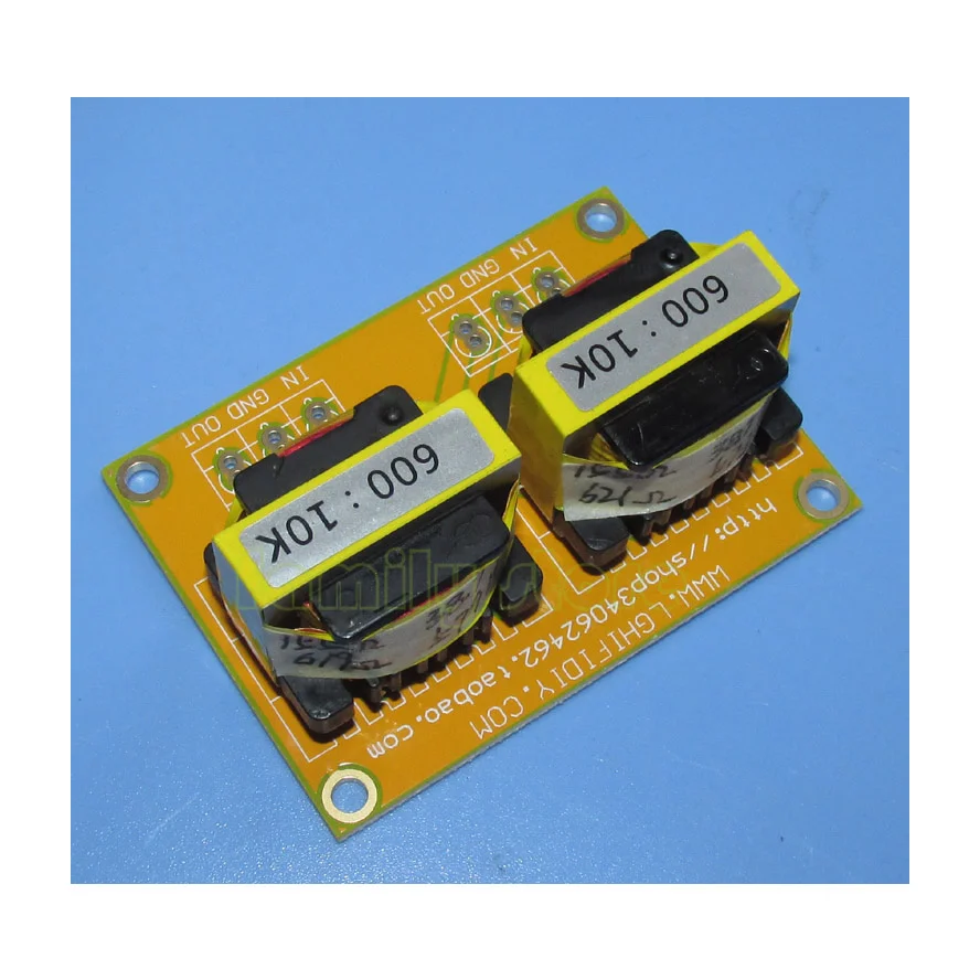 600 ohm: 10K,Music enthusiast! permalloy audio transformer balanced and unbalanced conversion audio isolator
600 ohm: 10K,Music enthusiast! permalloy audio transformer balanced and unbalanced conversion audio isolator