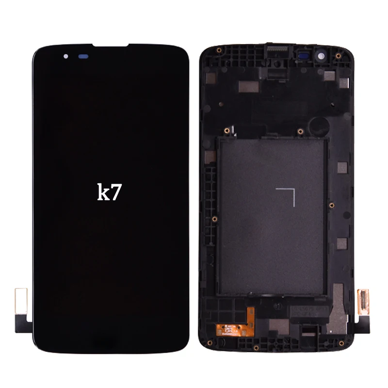 Original For LG K7 LCD Display with Touch Screen Digitizer Assembly Black and White with frame Free shipping
Original For LG K7 LCD Display with Touch Screen Digitizer Assembly Black and White with frame Free shipping