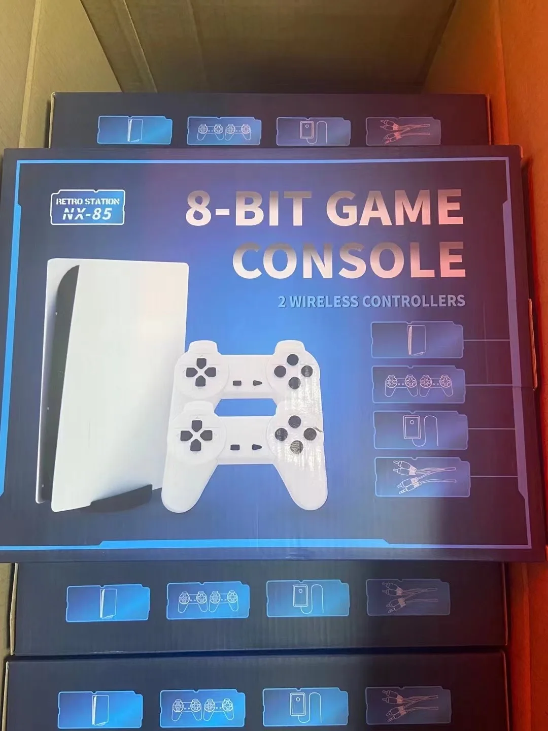 Игровая консоль NX-85 TV 8Bit Retro Consola Video Juegos 200 классические игры Встроенная станция GS5 беспроводной портативный геймпад AV выход
Игровая консоль NX-85 TV 8Bit Retro Consola Video Juegos 200 классические игры Встроенная станция GS5 беспроводной портативный геймпад AV выход