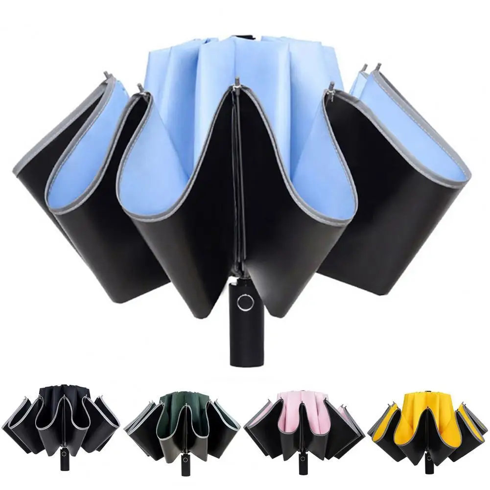 Umbrella Reflective Waterproof Sunproof Automatic Reverse Folding Umbrella for Outdoor Supply
Umbrella Reflective Waterproof Sunproof Automatic Reverse Folding Umbrella for Outdoor Supply
