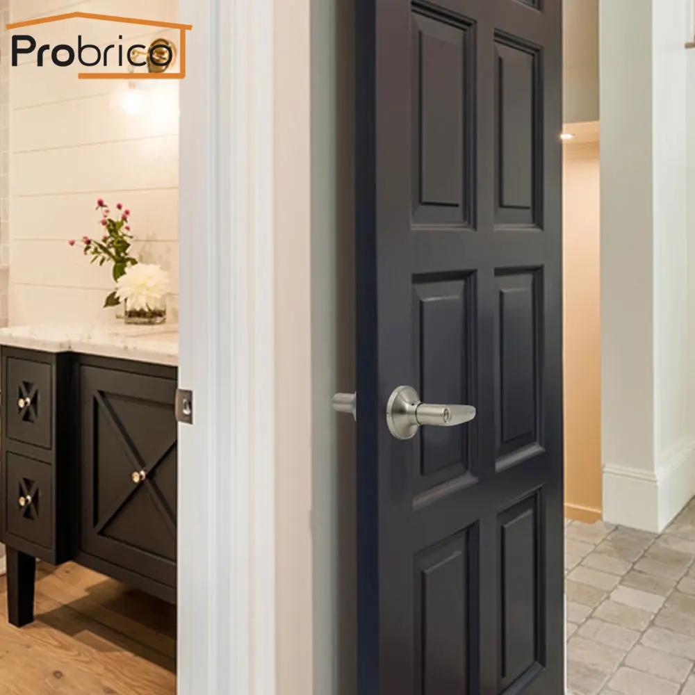 Probrico modern door handles for Interior doors mute front back wooden door lever lock bedroom bathroom door lock hardware
Probrico modern door handles for Interior doors mute front back wooden door lever lock bedroom bathroom door lock hardware