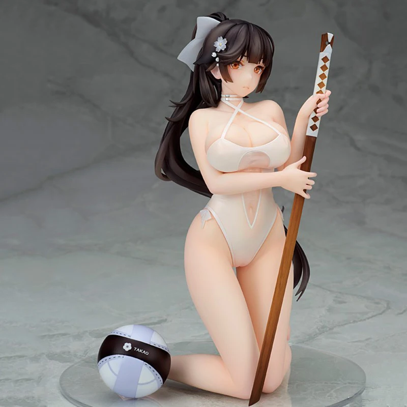21cm Japan Anime Azur Lane Takao Action Figure 1/7 Beach Rhapsody Ver. PVC Sexy Girls Collection Model Dolls Toys for Gifts
21cm Japan Anime Azur Lane Takao Action Figure 1/7 Beach Rhapsody Ver. PVC Sexy Girls Collection Model Dolls Toys for Gifts