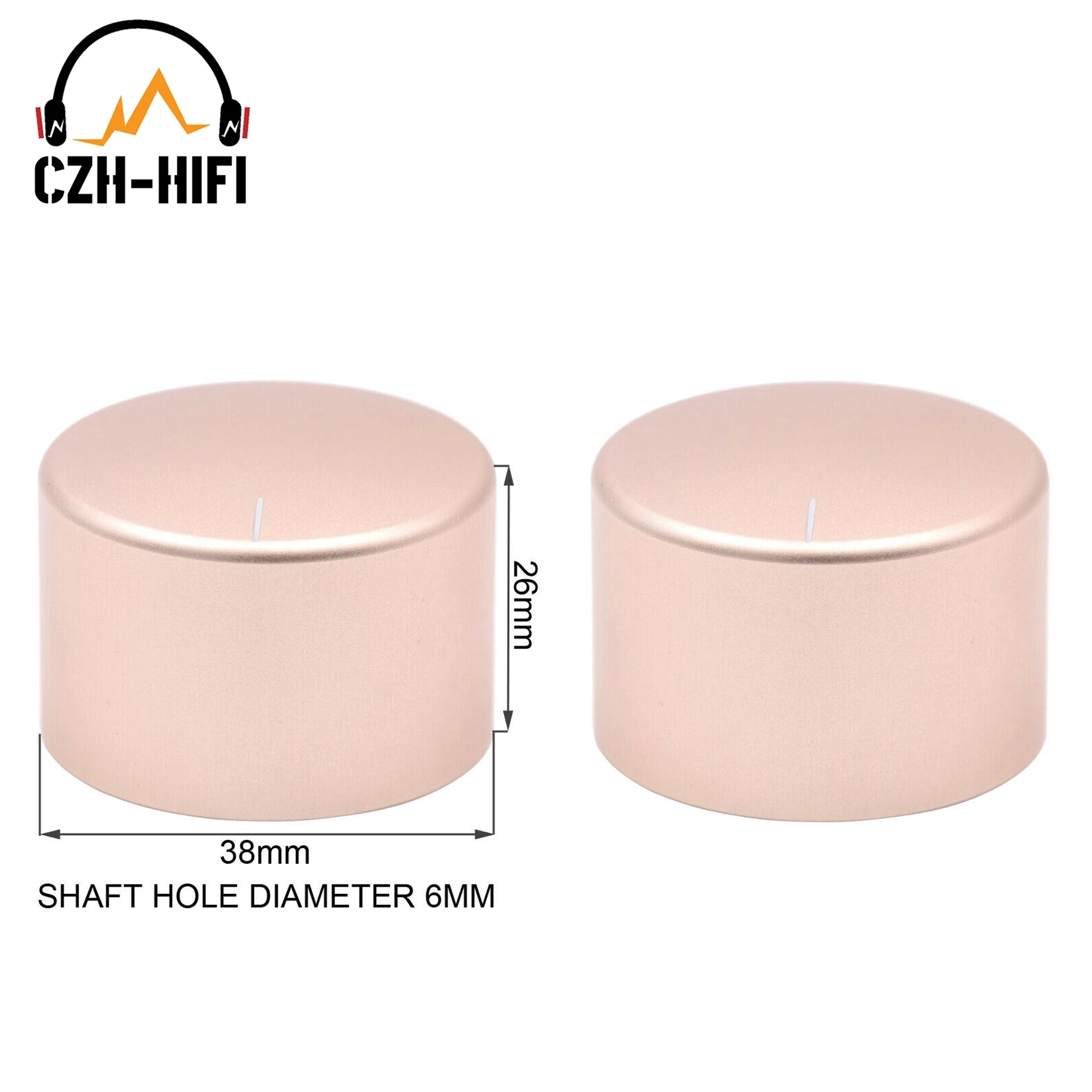 2pcs Audio Volume Knob 38x26mm Matt CNC Machined Solid Aluminum Potentiometer Knob for Amplifier DAC CD Rotary Switch Pointer
2pcs Audio Volume Knob 38x26mm Matt CNC Machined Solid Aluminum Potentiometer Knob for Amplifier DAC CD Rotary Switch Pointer
