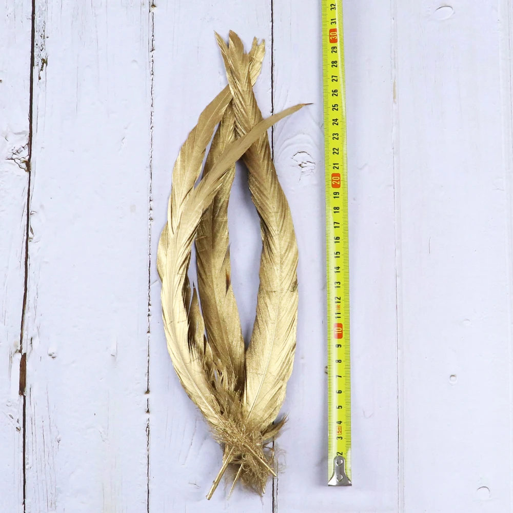 10Pcs Spray Golden Chicken Rooster Feathers Tail DIY Carnival Jewelry Accessory Clothes Hat Decoration Natural Plumes For Crafts
10Pcs Spray Golden Chicken Rooster Feathers Tail DIY Carnival Jewelry Accessory Clothes Hat Decoration Natural Plumes For Crafts