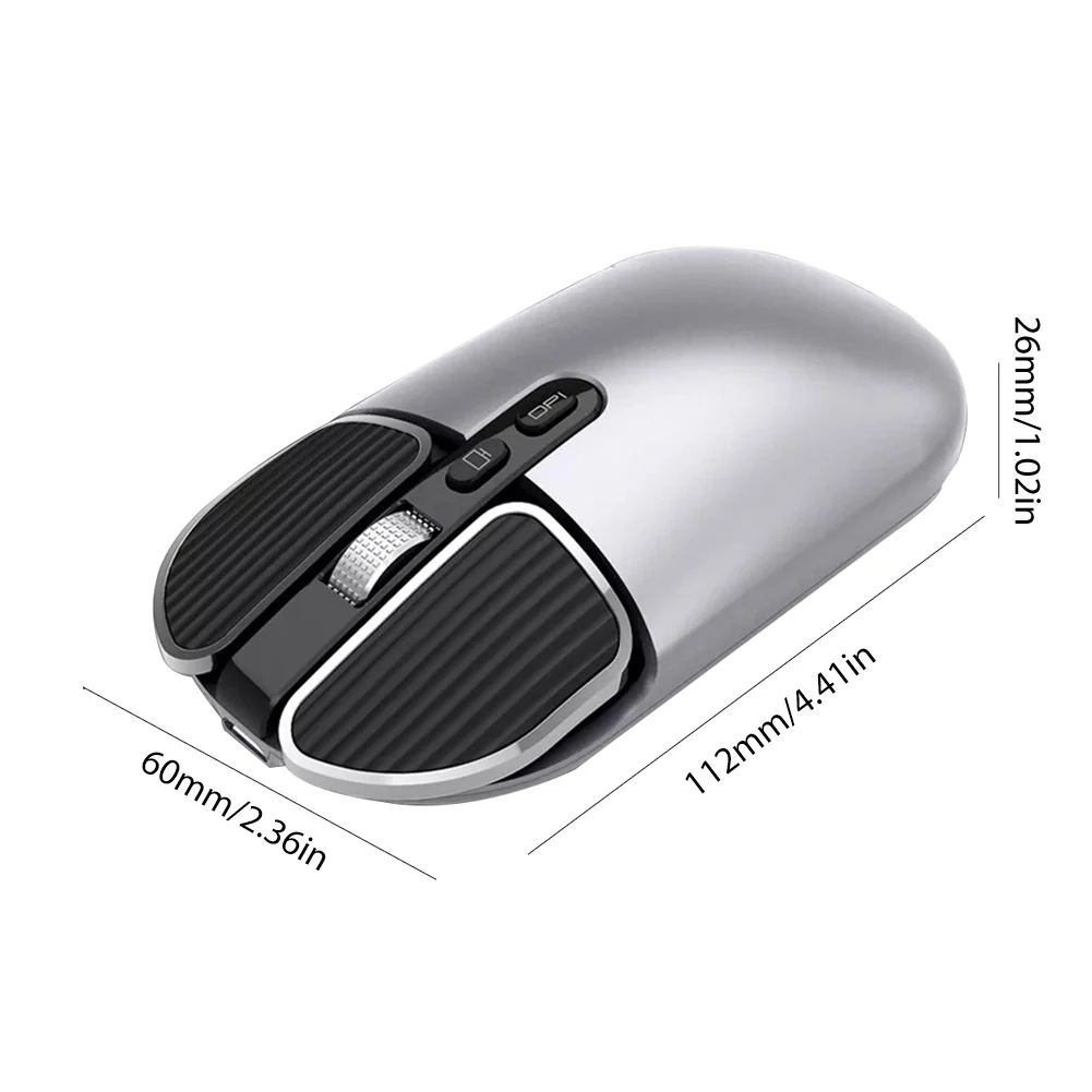 Ultra Slim Wireless Mouse 2.4G Noiseless Cordless Computer USB Rechargeable Mice Portable Silent Mouse Computer Mouse
Ultra Slim Wireless Mouse 2.4G Noiseless Cordless Computer USB Rechargeable Mice Portable Silent Mouse Computer Mouse