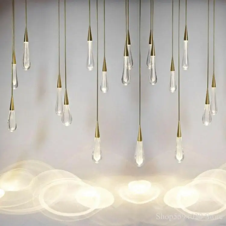 Crystal Villa Staircase Pendant Lights Long Cable Hanging Lamps Pendant Lamp Industrial Lamp Dinning Room Crystal Pendent Light
Crystal Villa Staircase Pendant Lights Long Cable Hanging Lamps Pendant Lamp Industrial Lamp Dinning Room Crystal Pendent Light