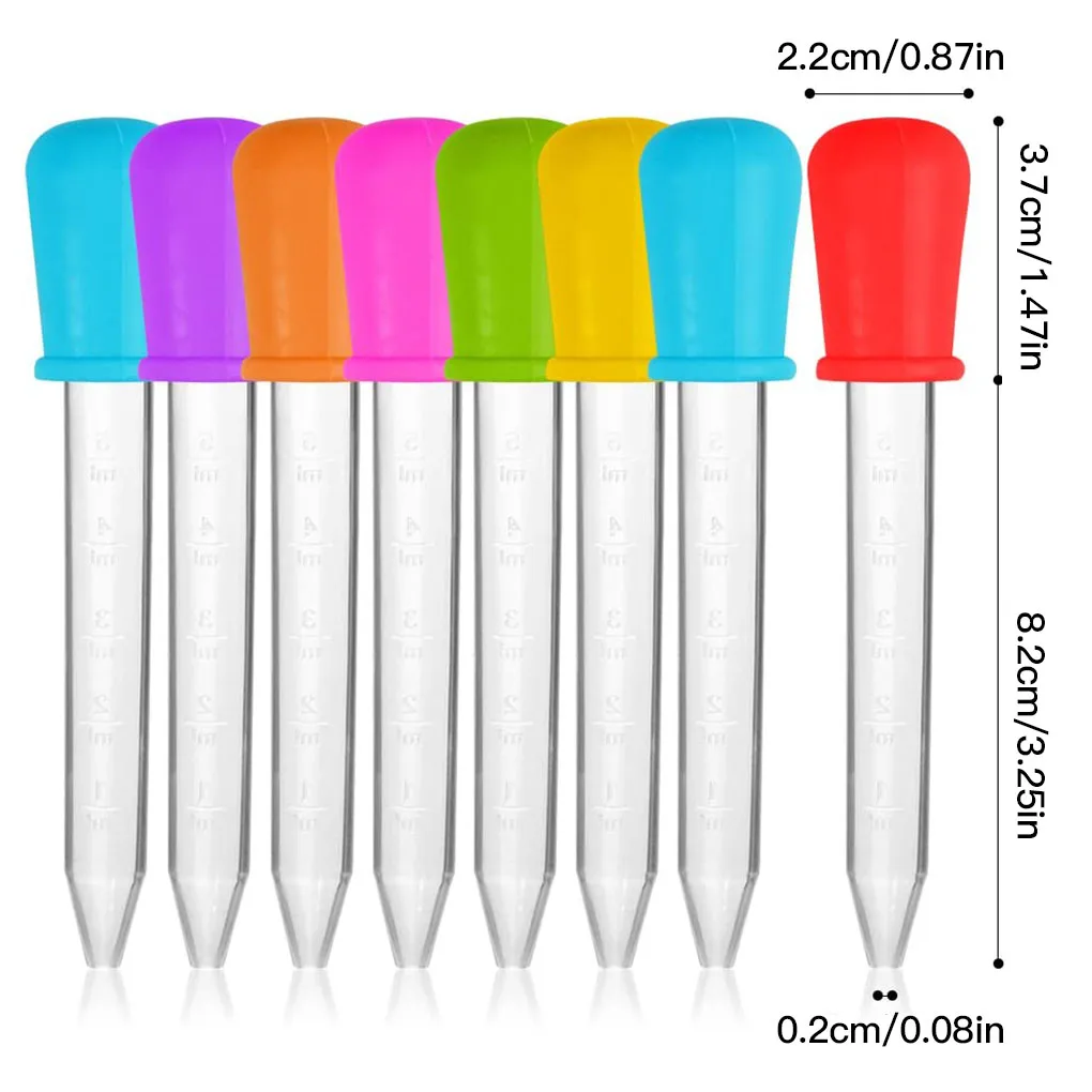 1/6/8/10pcs Silicone Plastic Pipette Dropper Feeding Medicine Liquid Eye Ear Pipette Dropper School Lab Experiment Supplies
1/6/8/10pcs Silicone Plastic Pipette Dropper Feeding Medicine Liquid Eye Ear Pipette Dropper School Lab Experiment Supplies