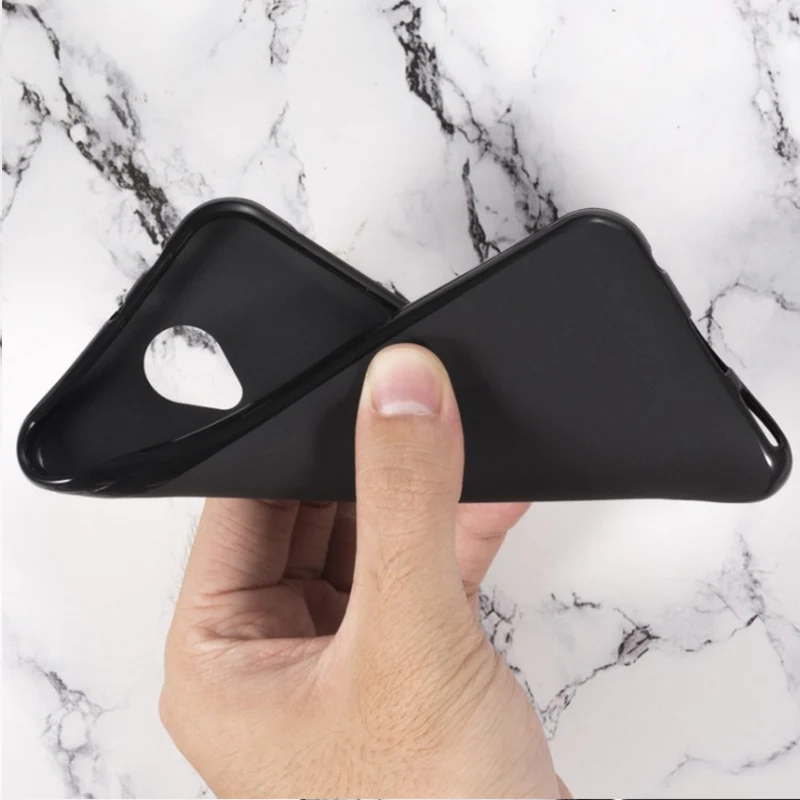 Мягкие силиконовые чехлы-накладки для Asus Zenfone ZB633KL ZB634KL ZB632KL ZC451TG ZC500TG ZC520KL черные