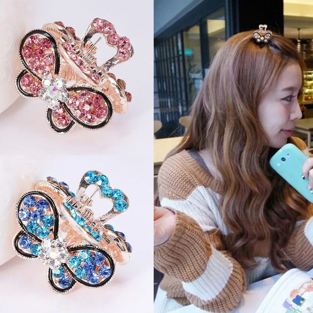 Gifts Women Mini Butterfly Hairpins Crystal Rhinestone Hair Clip Claw Barrette
Gifts Women Mini Butterfly Hairpins Crystal Rhinestone Hair Clip Claw Barrette