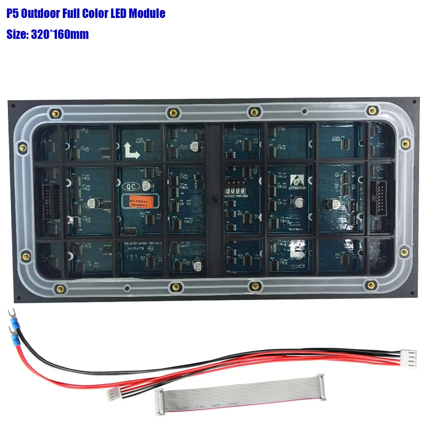 64x32 пикселей Открытый rgb 3in1 полноцветный SMD2727 320 мм x 160 1/8 сканирования ультра яркий