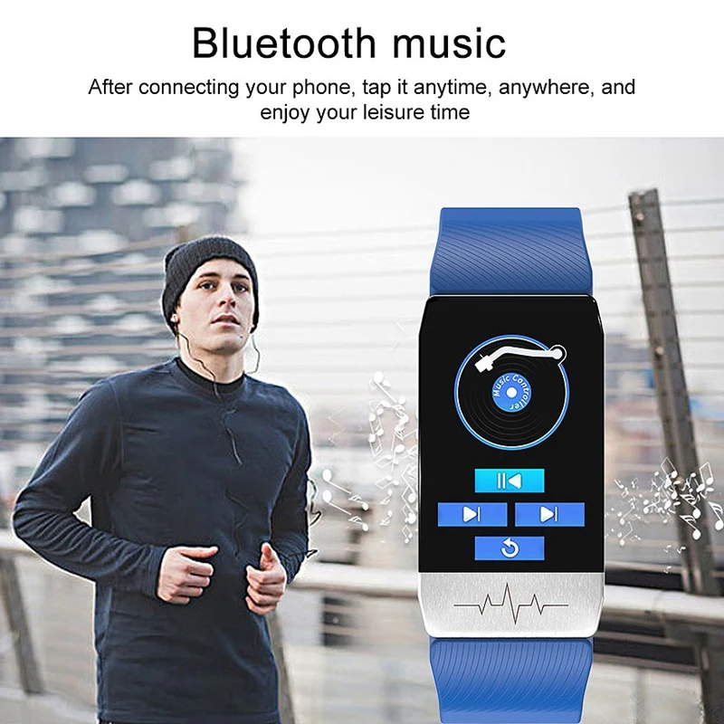 T1S Smart Watch Bracelet Temperature Measure Blood Pressure Oxygen Heart Rate Monitor Health Smart Wristbands
T1S Smart Watch Bracelet Temperature Measure Blood Pressure Oxygen Heart Rate Monitor Health Smart Wristbands