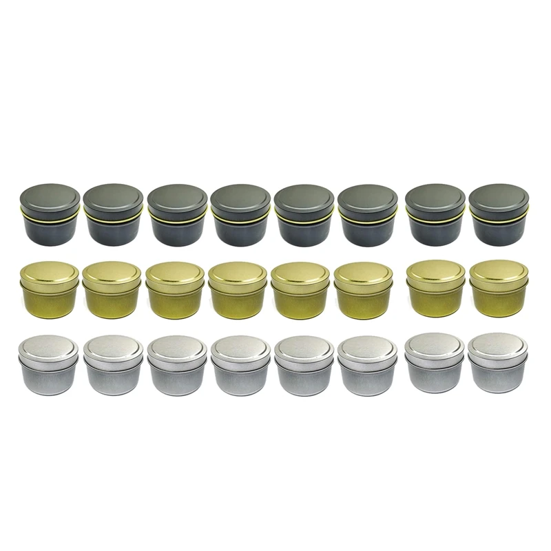 Candle Tin 24Pcs 4Oz Candle Containers Candle Tin Jars Round Shape Candle Storage Box for DIY Candle Making Kit
Candle Tin 24Pcs 4Oz Candle Containers Candle Tin Jars Round Shape Candle Storage Box for DIY Candle Making Kit